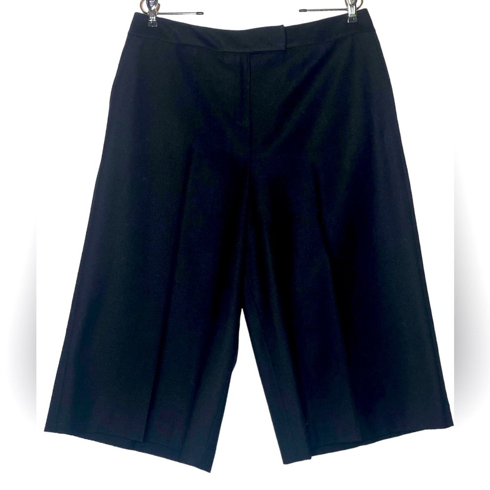 Talbots Black Wool Capri‎ Dress Pants. Sz 14